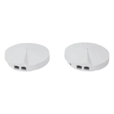 Sistema Mesh Wi-Fi / Doble Banda AC1300 Mbps / 2 Puertos Gigabit WAN/LAN / 4 Antenas Internas / Administración por App / Cobertura Extendida