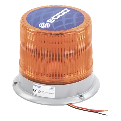 Baliza LED / SAE Clase I / 16 LEDs de 3 W / 11 Patrones de Flash / Rango -30°C a +50°C (-22°F a +122°F) / Base Aluminio Anti-corrosión