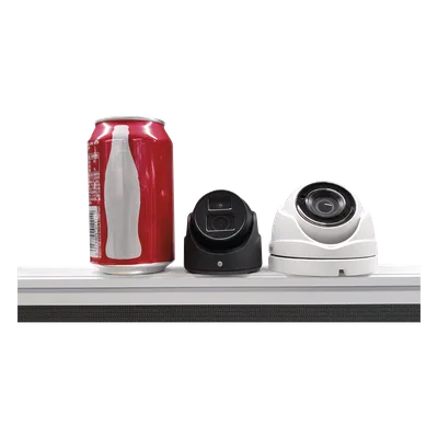 Cámara Turret TURBO HD / 2 Megapixel 1080p / Gran Angular 106° / IR EXIR 20 m (65.6 ft) / IP67 / 4 Tecnologías / dWDR / Diseño Ultra Compacto