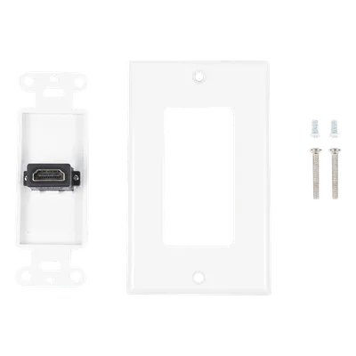 Placa de Pared / 1 Puerto HDMI Hembra-Hembra / Montaje Vertical / 70 x 115 mm / 2.75' x 4.52'