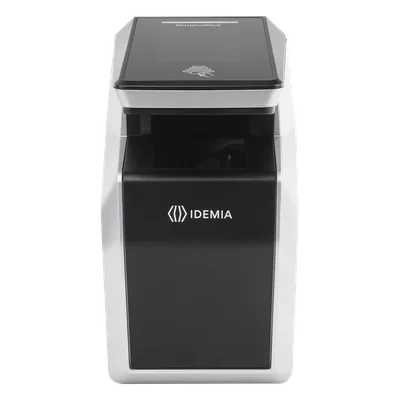 Lector de huella sin contacto / Multiformato MIFare, DESFire, Prox HID, iCLASS, QR / IP65 / PoE / Captura 4 dedos