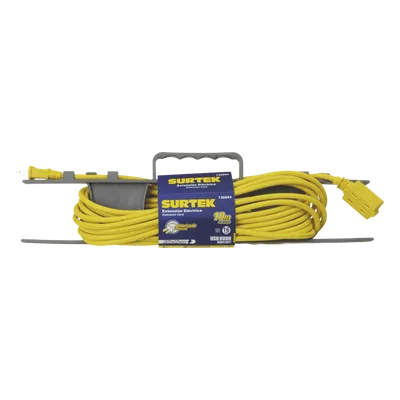Extensión Eléctrica de Uso Rudo / 4 m (13.1 ft) / 127 VCA / 10 A / Calibre 16 AWG / Doble Aislamiento