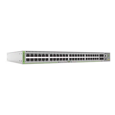 Switch Administrable Capa 3 / 48 Puertos 10/100/1000Mbps / 4 SFP Gigabit / 104 Gbps Switching Fabric / 77.4 Mpps