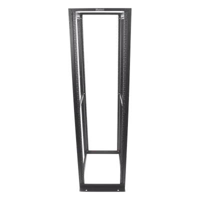 Rack de Cuatro Postes / 45 Unidades de Rack / 19" EIA / Carga 2500 lbs (1134 kg) / Profundidad 762 mm (30 in) / Rieles Numerados Roscados #12-24