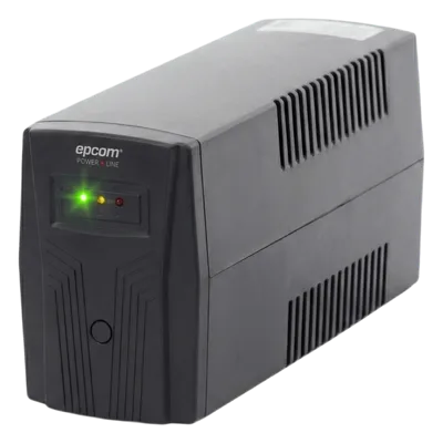 UPS de 600 VA / 360 W / Topología Línea Interactiva / AVR / 4 Tomas NEMA 5-15R / 120 Vca / Torre