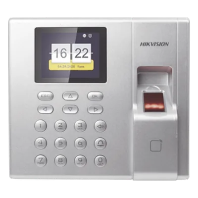 Terminal de Control de Acceso / Huella y Tarjeta EM / 1,000 Usuarios / 100,000 Eventos / Pantalla LCD 2.4" / Relay 600 lbs / P2P