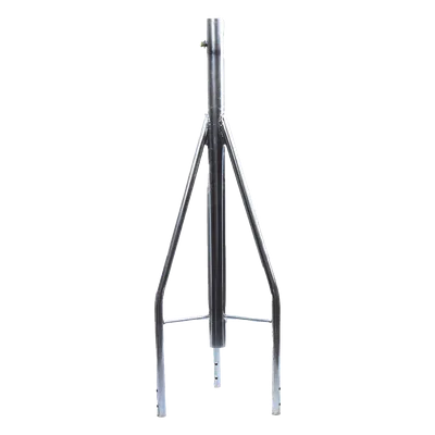 Tramo de Remate para Torre / Tubo Central 2' Calibre 18 / 3 Opresores para Pararrayo / Galvanizado por Inmersión en Caliente / Compatible con STZ-30G
