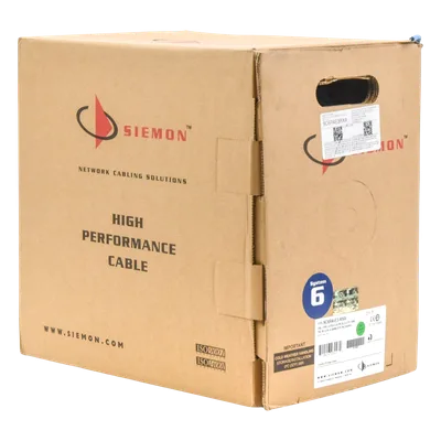 Bobina de Cable UTP / Cat6 / 23 AWG / 4 Pares / CMR / 305 m (1000 pies) / Reelex