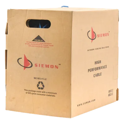 Bobina de Cable UTP / Cat6 / 23 AWG / 4 Pares / CMR / 305 m (1000 pies) / Reelex