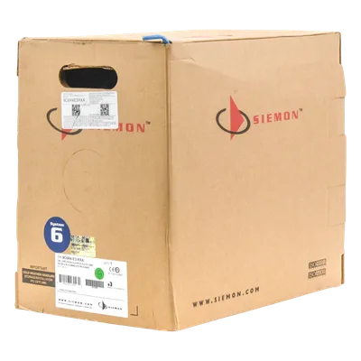 Bobina de Cable UTP / Cat6 / 23 AWG / 4 Pares / CMR / 305 m (1000 pies) / Reelex