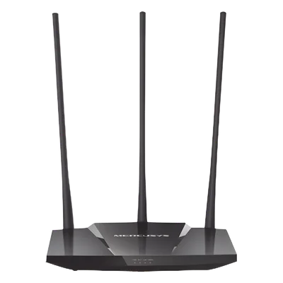 Router Inalámbrico N / 300 Mbps / 3 Antenas 7 dBi / 1 Puerto WAN 10/100 / 3 Puertos LAN 10/100 / Chip PA 2x Potencia