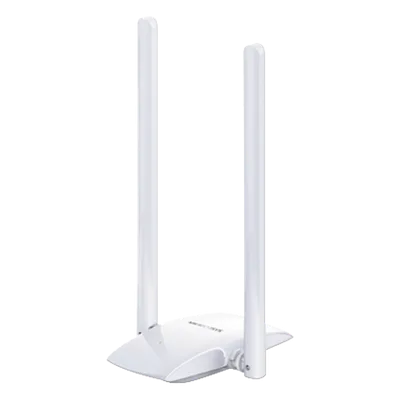 Adaptador Wi-Fi USB / 300 Mbps / 2.4 GHz / 2 Antenas 5 dBi / Micro USB 2.0