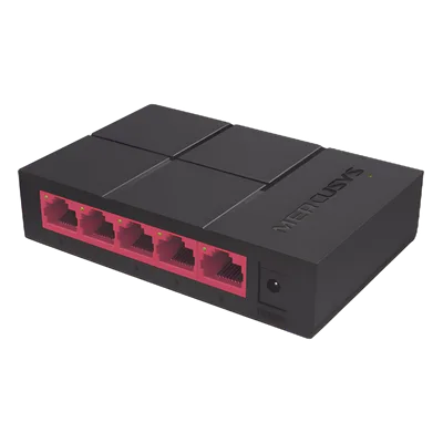Switch de Escritorio / 5 Puertos Gigabit / 5 Gbps Capacidad de Conmutación / Sin Ventilador / Plug and Play
