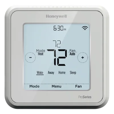 Termostato Z-Wave Plus / hasta 3H/2C bomba de calor o 2H/2C convencional / batería AA o 24 Vca / app y hub Z-Wave