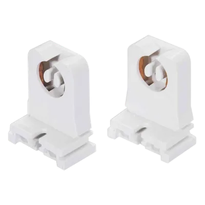 Portalámpara / Base G13 Bipin / 600V / 660W / Baquelita / 2 Unidades