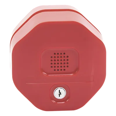 Alarma de Puerta Multifunción / Sirena 95/105 dB / Bocina Remota / Puertas Dobles / Uso Interior / Señal de Alto Visible / Programable 30 seg, 3 min o Indefinido