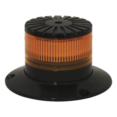 Baliza LED / 12-24 VCC / 1.4 A / IP67 / SAE J845 Clase II / -30°C a 50°C / Domo ámbar