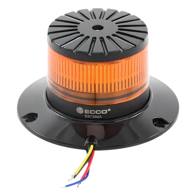 Baliza LED / 12-24 VCC / 1.4 A / IP67 / SAE J845 Clase II / -30°C a 50°C / Domo ámbar