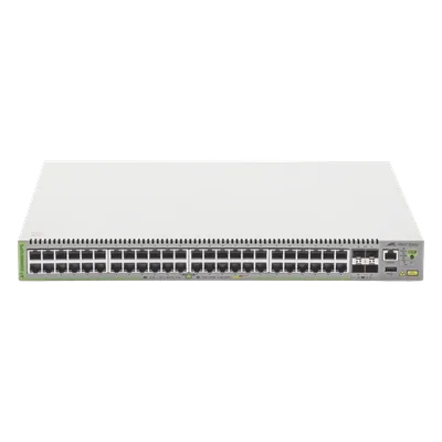 Switch PoE+ Administrable Capa 3 / 48 Puertos Gigabit + 4 SFP / 740 W PoE+ / 104 Gbps / 77.4 Mpps