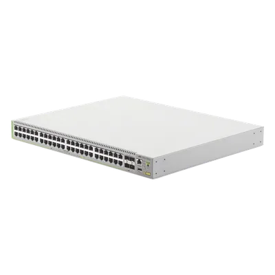 Switch PoE+ Administrable Capa 3 / 48 Puertos Gigabit + 4 SFP / 740 W PoE+ / 104 Gbps / 77.4 Mpps