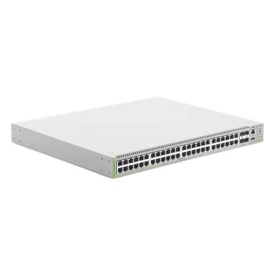 Switch PoE+ Administrable Capa 3 / 48 Puertos Gigabit + 4 SFP / 740 W PoE+ / 104 Gbps / 77.4 Mpps