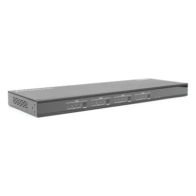MATRICIAL Y EXTENSOR DE VIDEO HDMI 4 x 4 / 4 Entradas HDMI / 4 Salidas HDMI Loop / 4 Salidas RJ45 para Extender la señal 40 metros por salida / 1080 @ 60Hz / Conmutación por RS232, Control Remoto o