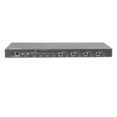MATRICIAL Y EXTENSOR DE VIDEO HDMI 4 x 4 / 4 Entradas HDMI / 4 Salidas HDMI Loop / 4 Salidas RJ45 para Extender la señal 40 metros por salida / 1080 @ 60Hz / Conmutación por RS232, Control Remoto o