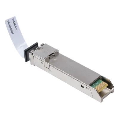 Módulo SFP GPON / Clase C+ / Velocidad TX 2.488 Gbit/s / RX 1.244 Gbit/s / Alcance 20 km / Conector SC/PC Simplex