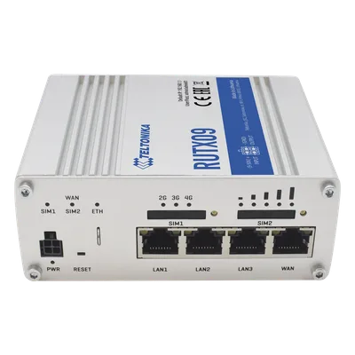 Router Industrial LTE 4.5G Cat 6 / 300 Mbps / 4 Puertos Gigabit / Dual SIM / GNSS / PoE / -40°F a 167°F