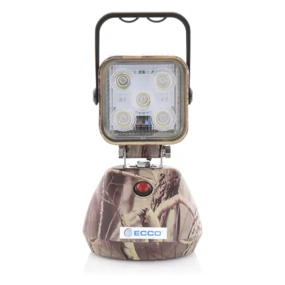 Luz de Trabajo LED Recargable / 650 Lúmenes / 3 Modos de Iluminación / Base Magnética / Autonomía 3-4 Horas