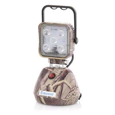 Luz de Trabajo LED Recargable / 650 Lúmenes / 3 Modos de Iluminación / Base Magnética / Autonomía 3-4 Horas