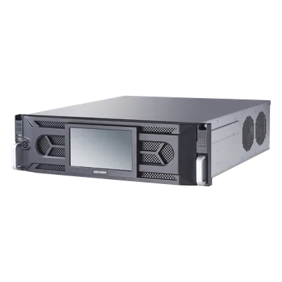 NVR 12 Megapixel (4K) / 64 Canales IP / 16 Bahías de Disco Duro / 4 Tarjetas de Red / RAID con Hot Swap / Reconocimiento Facial