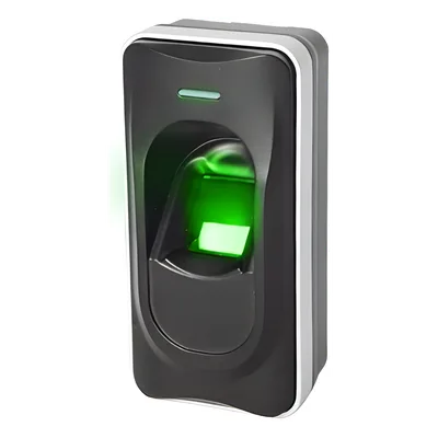 Lector Esclavo de Huella y Proximidad / RS-485 / IP65 / Sensor Óptico Antirrayaduras / 50 x 102 x 37 mm / 0 a 45 °C