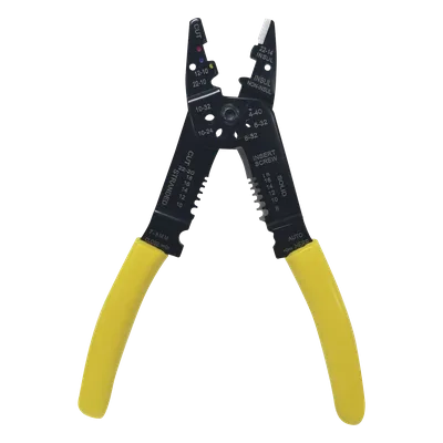 Pinza Multifuncional / 8.5 in / Pelacables 10-22 AWG / Cortador 3mm / Plegador Terminales
