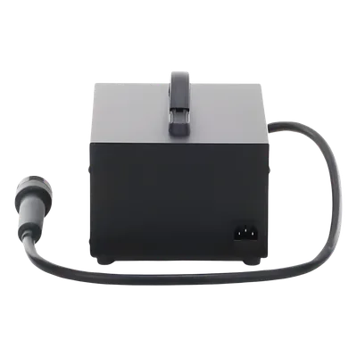Estación de Soldadura SMD / Aire Caliente 20W / Flujo 23 L/min / 4 Boquillas / Diseño Antiestático