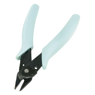 Pinza de Corte Micro / 5" (125 mm) / Corte al Ras 10 mm / Acero al Carbono / Mango PVC Ergonómico / Uso Electrónico