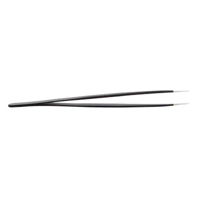 Pinzas Antiestáticas / Acero Inoxidable / Mango Esbelto / Punta Afilada / 14 cm (5.5 in) / 14 g / SMD y Semiconductores