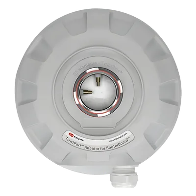 Adaptador TwistPort / Frecuencia 5180-6400 MHz / Aluminio Fundido / Instalación Sin Herramientas / Uso en Exteriores