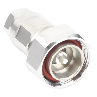 Conector Coaxial DIN 7/16 Macho / 50 Ohm / 0-7500 MHz / 1.0 kW @ 900 MHz / IMD -120 dBm / 884 Vrms