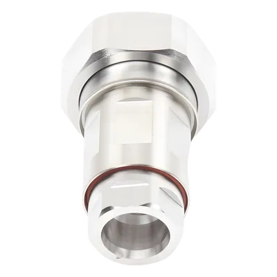 Conector Coaxial DIN 7/16 Macho / 50 Ohm / 0-7500 MHz / 1.0 kW @ 900 MHz / IMD -120 dBm / 884 Vrms