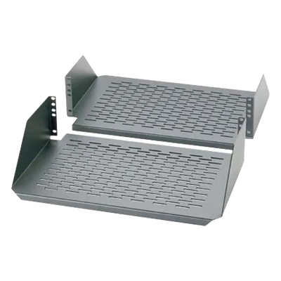Charola para Rack 19in / Ventilada / 3UR / 136 kg (300 lbs) / Aluminio / 635 mm (25.0') de Profundidad