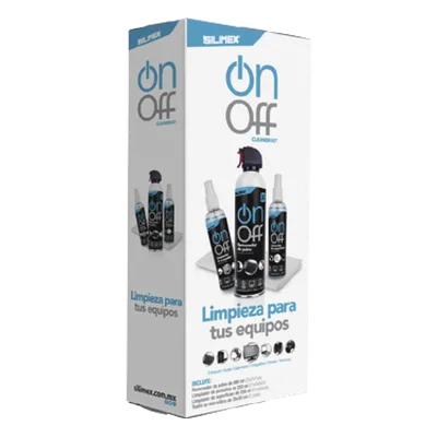 Kit de Limpieza para Electrónicos / 4 Productos Especializados / Aire Comprimido 660 ml / 2 Limpiadores 250 ml / 2 Microfibras 30x30 cm
