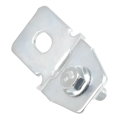 Pestañas Metálicas de Fijación / Chapa de Acero y Zinc 4 mm / Paquete de 4 Piezas / Montaje en Pared / Incluye Tornillos y Tuercas para Gabinete