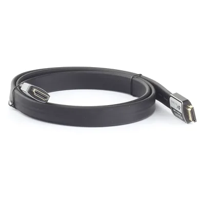 Cable HDMI Versión 2.0 Plano de 1 Metro (3.28 Pies) Optimizado para Resolución 4K Ultra HD