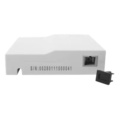 Caja Terminal de Fibra Óptica / Roseta Interior / Acoplador SC/APC / IP30 / 86 x 86 x 23 mm / Cable Drop hasta 4 mm