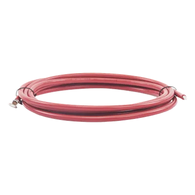 Cable de Controlador a Batería / 3.0 m (9.8 ft) / 8 AWG / Terminal de Ojo / Rojo