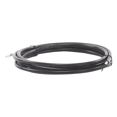 Cable para Controlador de Energía Solar / 3.0 m (9.84 ft) / 8 AWG / Terminal de Ojo / Negro