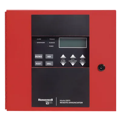 Anunciador remoto / 4x20 caracteres / RS-485 / Gabinete con llave / LED estado en tiempo real