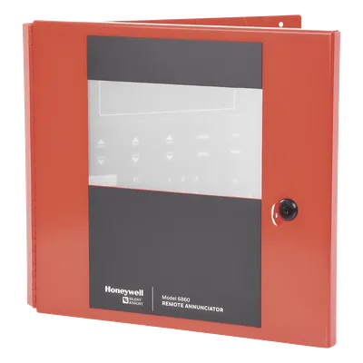 Anunciador Remoto / Pantalla 4x40 Caracteres / 4 Teclas Programables / Comunicación RS-485 / Gabinete con Cerradura