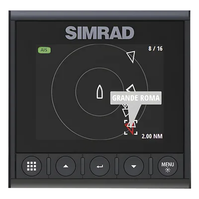 Display Digital Marino / Pantalla Color 4.1" / Enlace Óptico / NMEA 2000 / AIS Avanzado / DSC / Piloto Automático